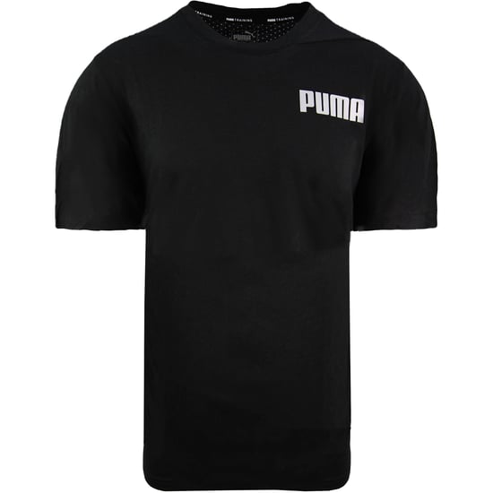 Puma Collective Triblend Herren Schwarz T-Shirt - Image 1