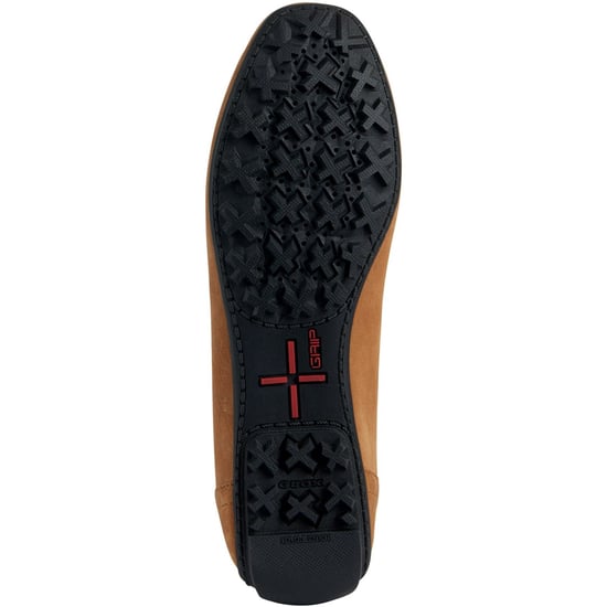 Geox D Kosmopolis Wildleder Damen Kamel Mokassins Schuhe - Image 3