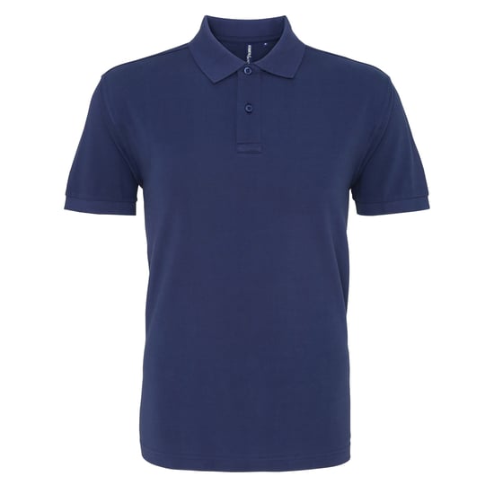 Asquith & Fox Herren-Poloshirt mit kurzen Ärmeln (Denim) - Image 1