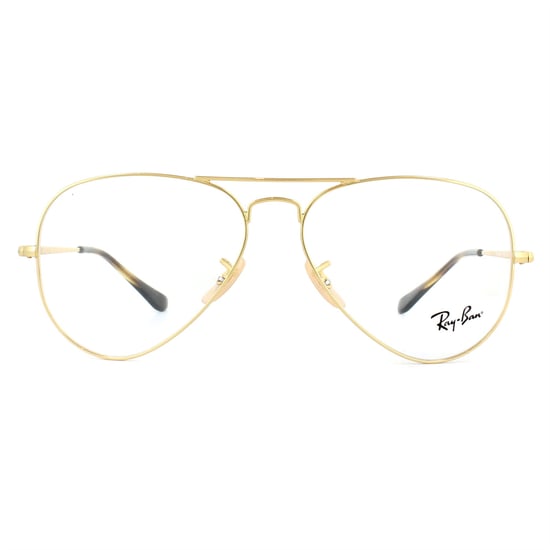 Ray-Ban Aviator Gold Unisex Damen Brillenfassung - Image 1