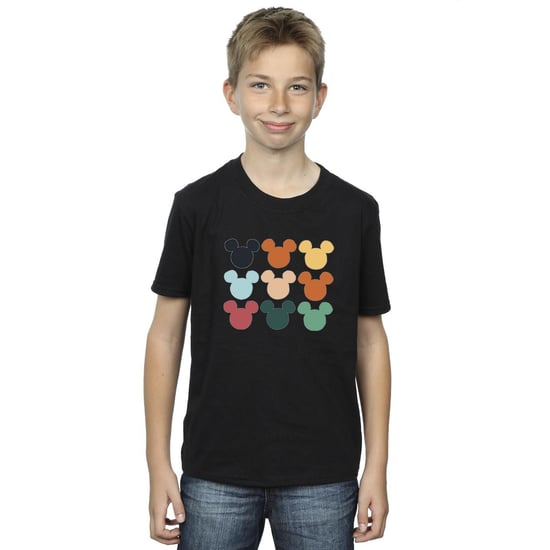 Disney - "Mickey Mouse Heads Square" T-Shirt für Jungen (Schwarz) - Image 2