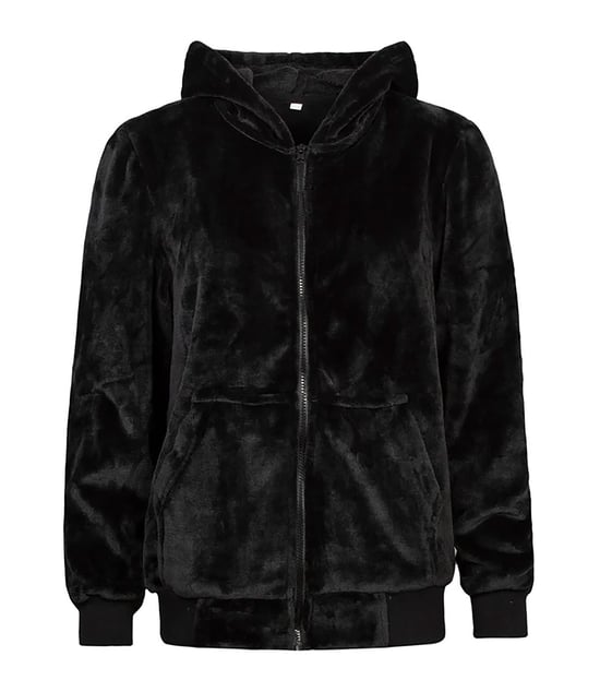 Heat Holders - Mens Soul Warming Soft Fleece Lounge Hoodie - Schwarz - Image 1