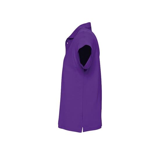 SOLS Herren Sommer II Pique Kurzarm-Poloshirt (dunkelviolett) - Image 3