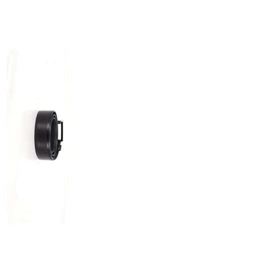 Prada Silberne Schnalle Gürtel aus schwarzem Leder - Image 6
