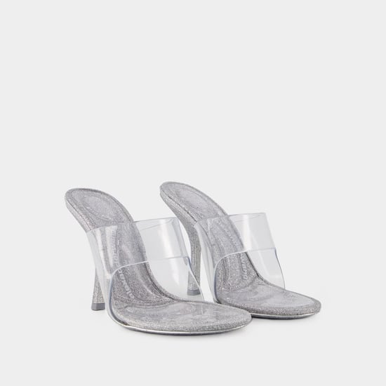 Nudie 105 Sandals - Alexander Wang - PVC - Silver