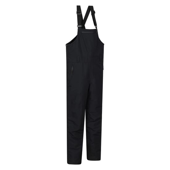 Mountain Warehouse Eris Skihose für Herren, wasserdicht, mit Latz vorne, Schwarz - Image 3