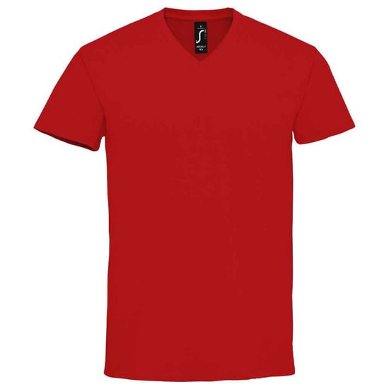 SOLS - "Imperial" T-Shirt V-Ausschnitt für Herren (Rot) - Image 1