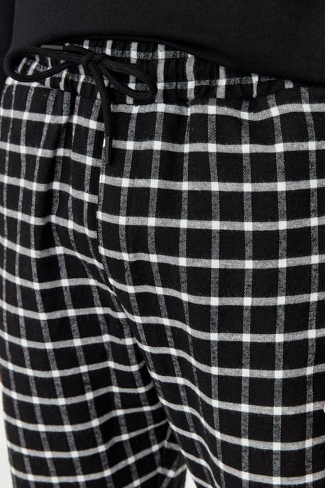 Trendyol Hommes Col en V Pyjama Ensemble 2 pieces - Image 5