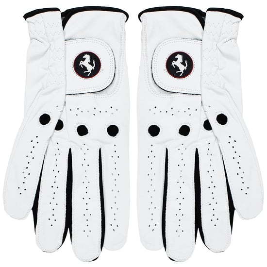 Cobra Ferrari Regular Right Hand Mens White  Golf Glove