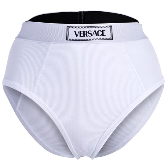 Versace  Highleg Rib -  Cotton Rib  Elastic  Canet Slip - Image 1