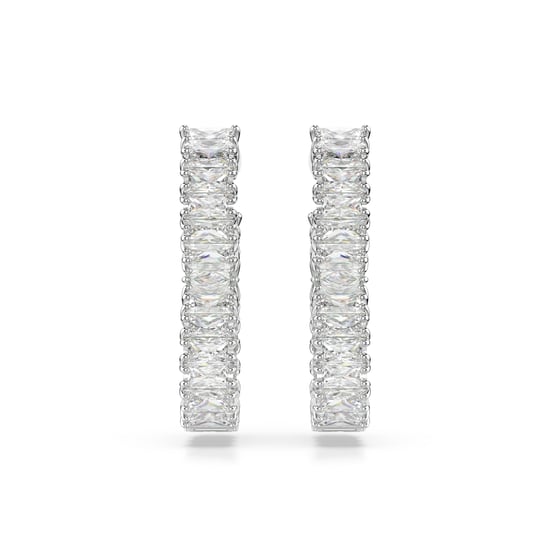 Swarovski 'Hyperbola' Damen-Ohrhänger aus Base-Metall - Silber 5684047 - Image 2