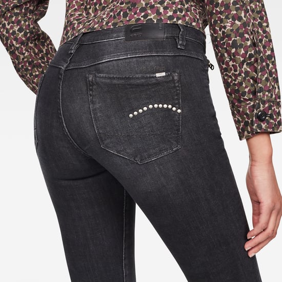G-Star RAW 3301 Studs Mid Skinny Jeans