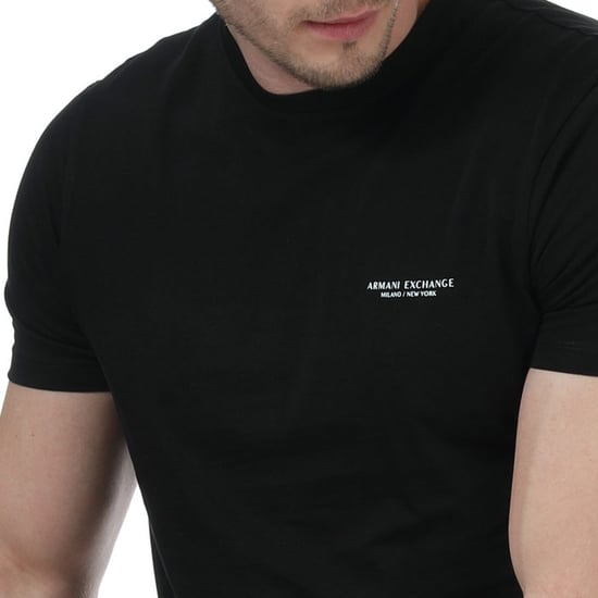 T-Shirt Armani Exchange Herren Mini-Logo - Image 4