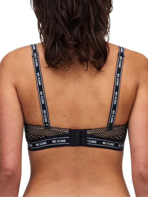 No Icons Underwired Bra Black