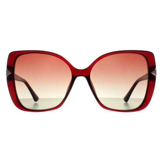 Guess Butterfly Womens Shiny Bordeaux Brown Gradient GU7820