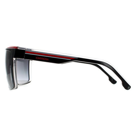Carrera Shield Unisex Schwarz Kristall Weiß Rot Dunkelgrau Gradient Sonnenbrille - Image 3
