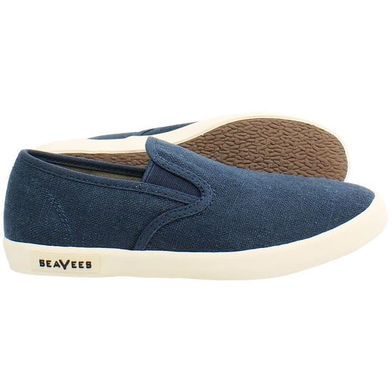 Seavees Baja Standard Damen Blaue Plimsolls - Image 4