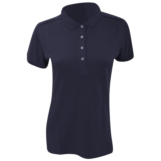 Russell Damen Stretch Polo-Shirt, Kurzarm (Dunkelblau) - Image 3