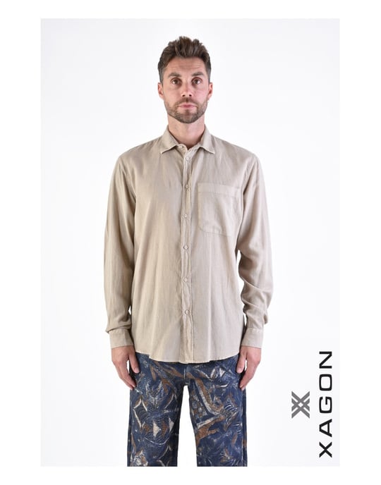 Xagon Hemd Manica Herren beige - Image 3