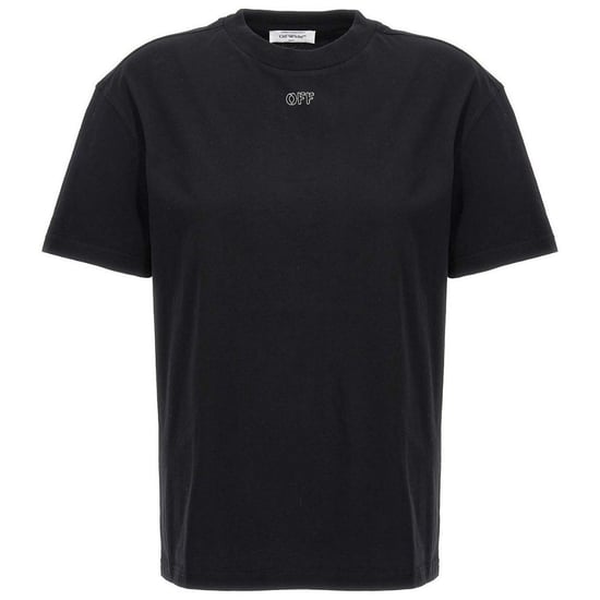 Off-White Embroidered Stitch Arrow Black T-Shirt
