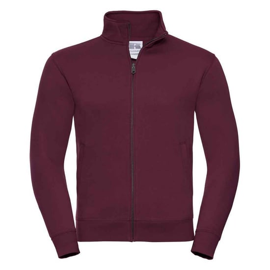Russell - "Authentic" Sweatjacke für Herren (Burgunderrot) - Image 1