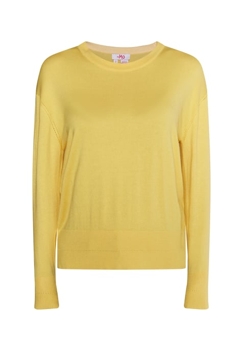 Mymo Strickpullover Damen Höllengelb - Image 1
