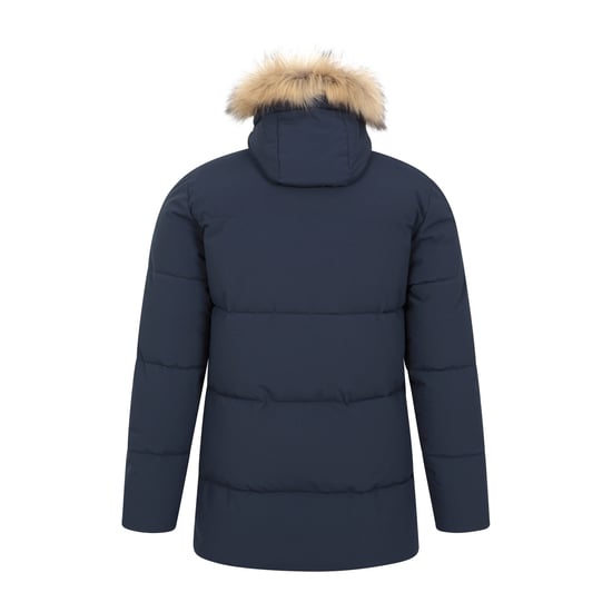Mountain Warehouse Herren Fern wasserdicht gepolstert Parka (Marine) - Image 2