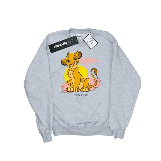 Disney Damen/Damen König der Löwen Simba Pastell Sweatshirt (Sport grau) - Image 1