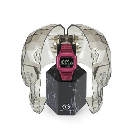 Philipp Plein Hyper $hock Rosa Damen Armbanduhr PWHAA0121 - Image 4