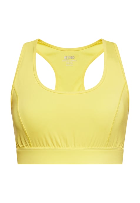 Mymo Crop-Top Damen gelb - Image 1