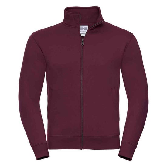 Russell - "Authentic" Sweatjacke für Herren (Burgunderrot) - Image 1
