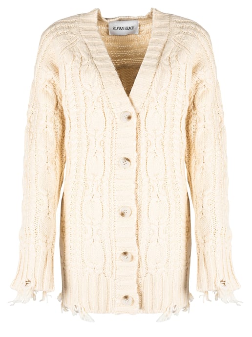 Silvian Heach Strickjacke Damen cremig - Image 1