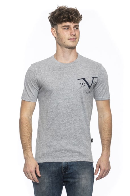 19V69 Italia Mens T-Shirt Mike Grey