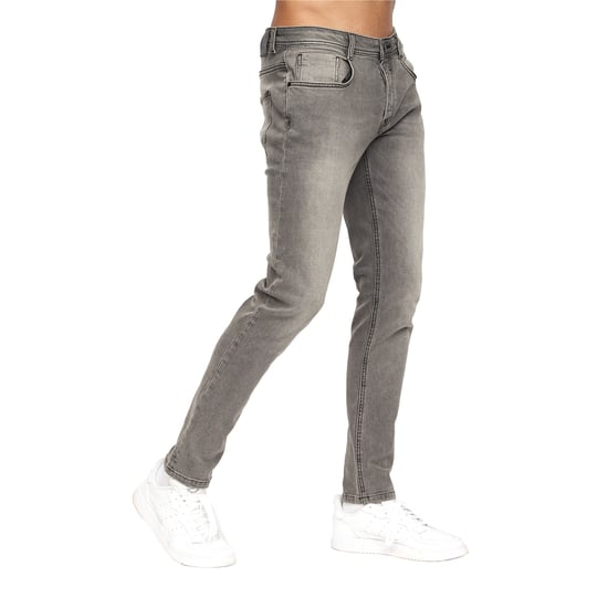 Crosshatch - "Malcolm" Jeans für Herren (Hellgraue Wäsche) - Image 4