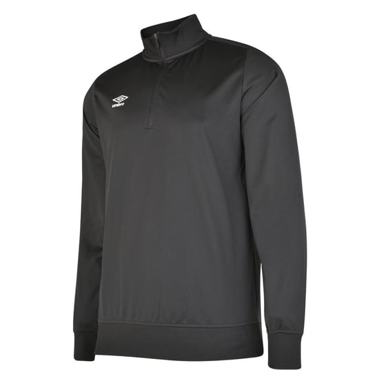 Umbro - "Club Essential" Sweatshirt mit halbem Reißverschluss für Kinder (Schwarz) - Image 1