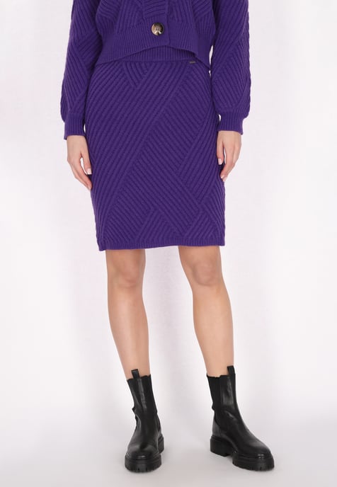 Dreimaster Rock Damen Violett - Image 3