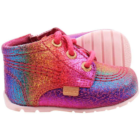 Kickers Hi B Ankle Kinder Rosa Stiefel - Image 3
