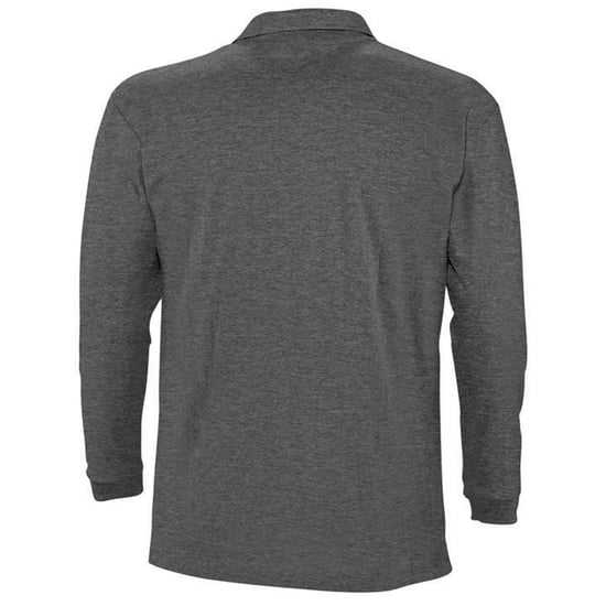 SOLS Winter II - Polo à manches longues - Homme (Gris foncé) - Image 2