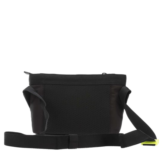 Accessories Lacoste Signature Print Water-Repellent Reporter Bag in Black