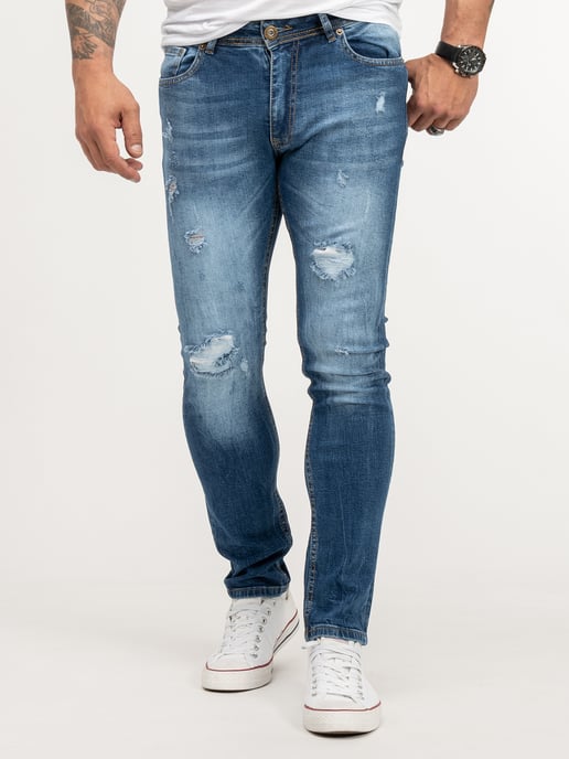Rock Creek Jeans Blau