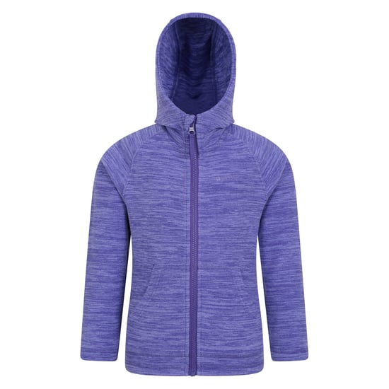 Mountain Warehouse Childrens/Kids Snowdonia II Full Zip Hoodie (lila) - Image 1