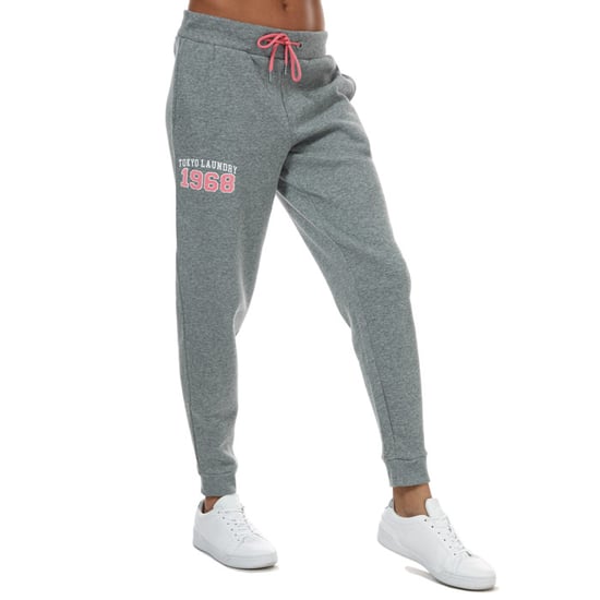 Women's Tokyo Laundry Adalee Jog Pants in Grey Marl