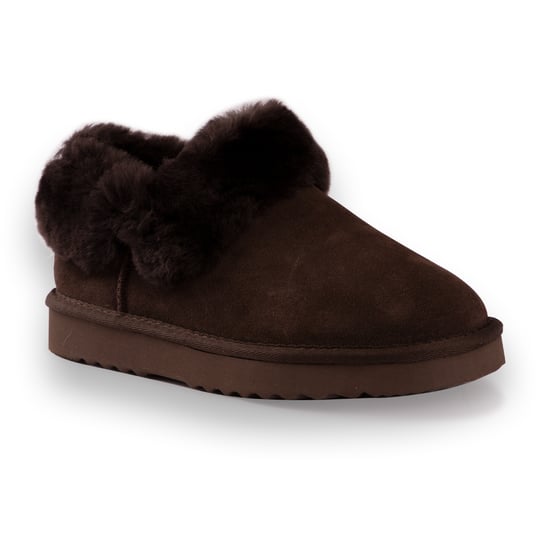 Aus Wooli Australia Unisex Sheepskin Wool Coogee Traditional Ankle Slippers