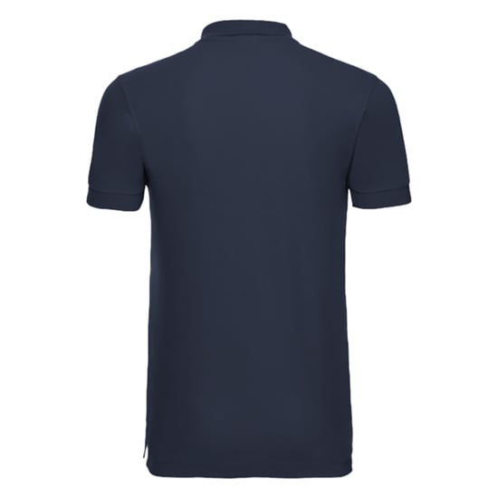 Russell Herren Stretch Kurzarm-Poloshirt (French Navy) - Image 2