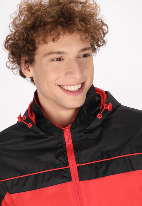Mo Jacke Herren rot schwarz - Image 5