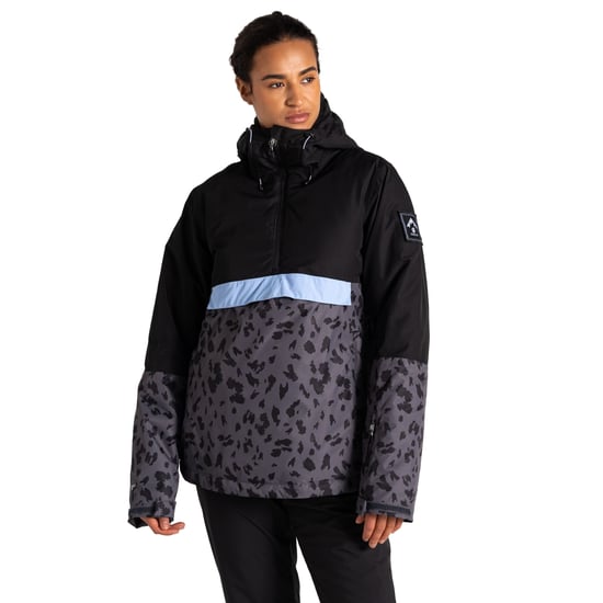 Dare 2B - "Snowburst" Skijacke Über den Kopf für Damen (Schwarz/Ebenholz-Grau) - Image 4