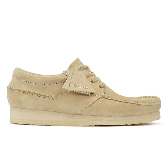 Clarks Originals Wallabee Boot Wildleder Herren Ahorn Schnürschuhe - Image 4