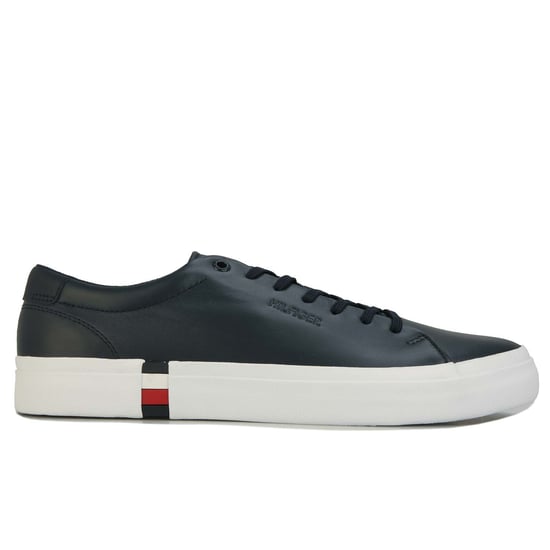 Baskets Modern Vulc cuir Tommy Hilfiger Pour Homme en Bleu Marine - Image 1
