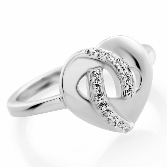 Orphelia 'Amore' Damen-Ring aus 925er Sterlingsilber – Silber ZR-7577 - Image 1