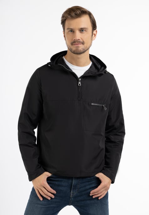Dreimaster Übergangsjacke - recyceltes Material Herren Schwarz - Image 2